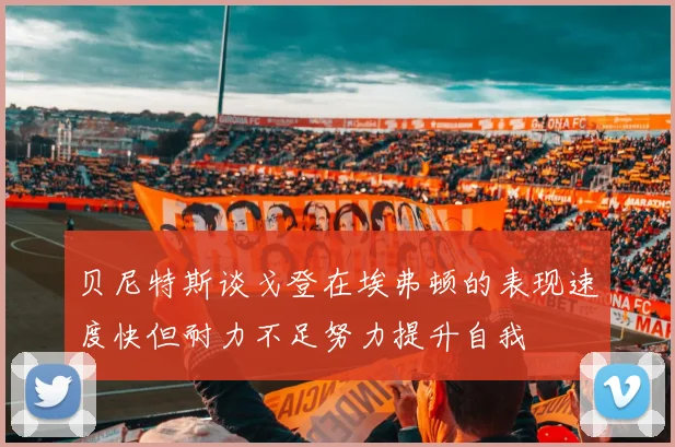 贝尼特斯谈戈登在埃弗顿的表现速度快但耐力不足努力提升自我